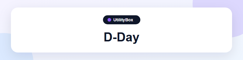 UtilityBox D-Day
